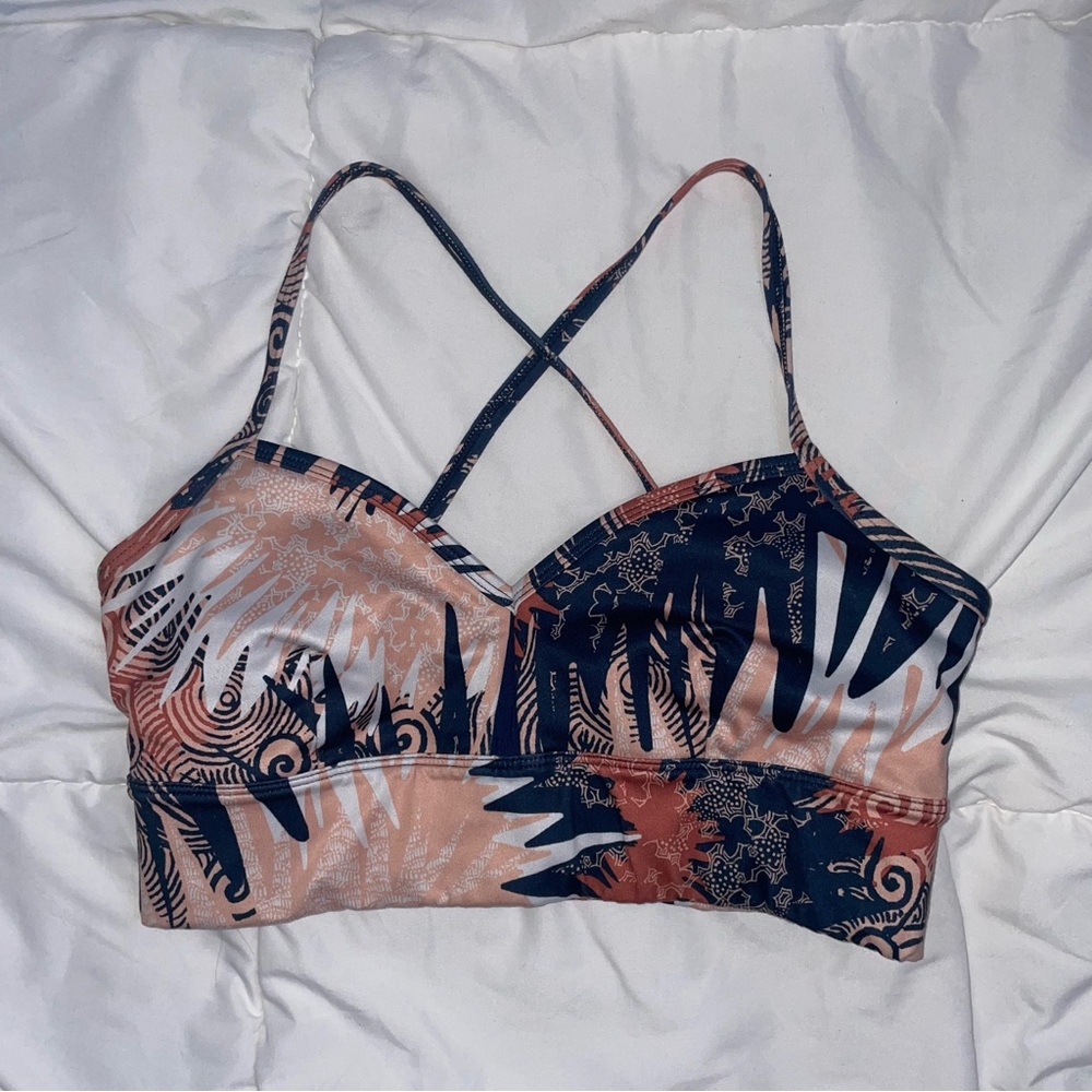 Printed Strappy Bralette